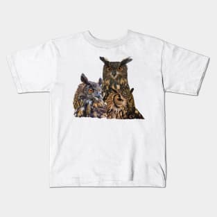 Royal Owl Kids T-Shirt